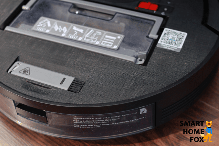 Высококачественная обработка Deebot OZMO 950 крупным планом